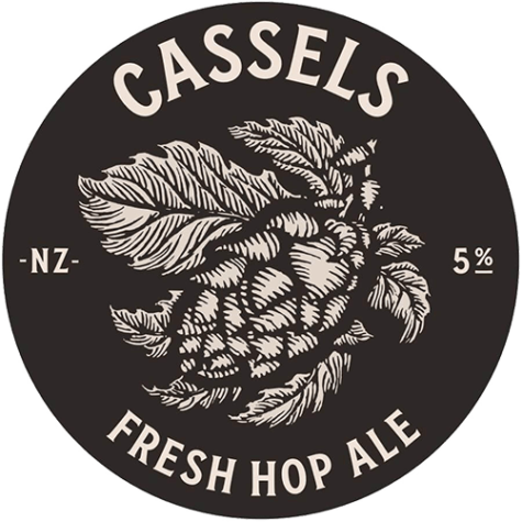 Fresh Hop Ale Tap Badge - Cassels Craft Beer