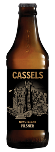 Cassels Pilsner craft beer single bottle