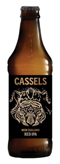 Cassels Red IPA craft beer single bottle