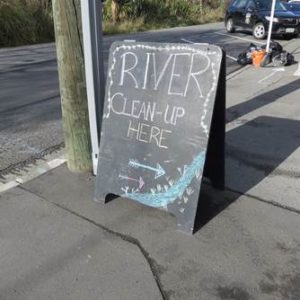 Cassels community involvement - river clean up in Christchurch