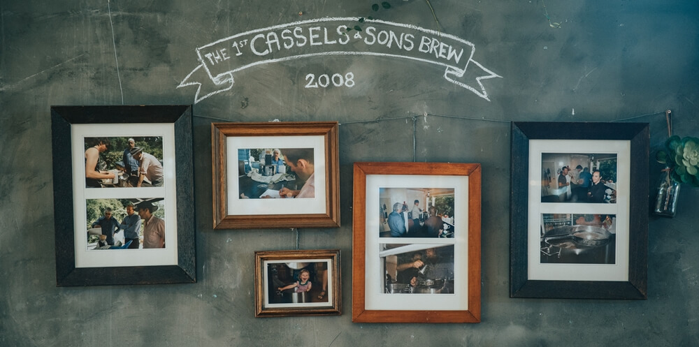 The first Cassels brew - craft beer brewery Christchurch