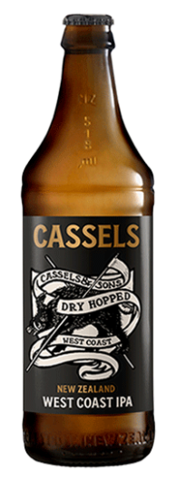 Cassels West Coast IPA single beer bottle