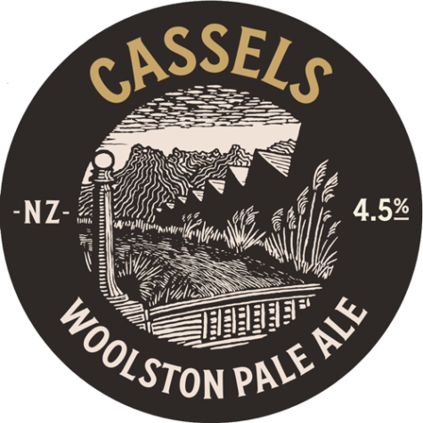 Cassels Woolston Pale Ale Tap Badge